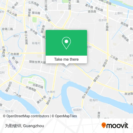 为勤镀锌 map