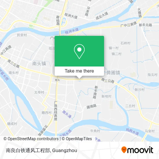 南良白铁通风工程部 map