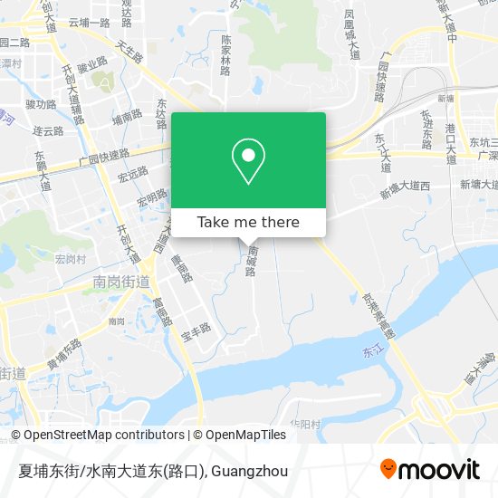 夏埔东街/水南大道东(路口) map