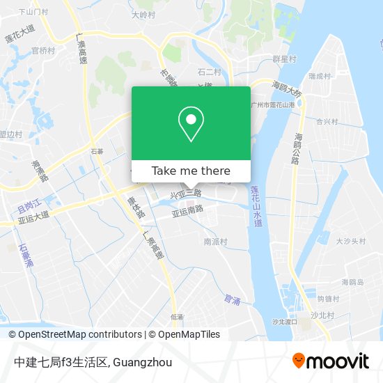 中建七局f3生活区 map