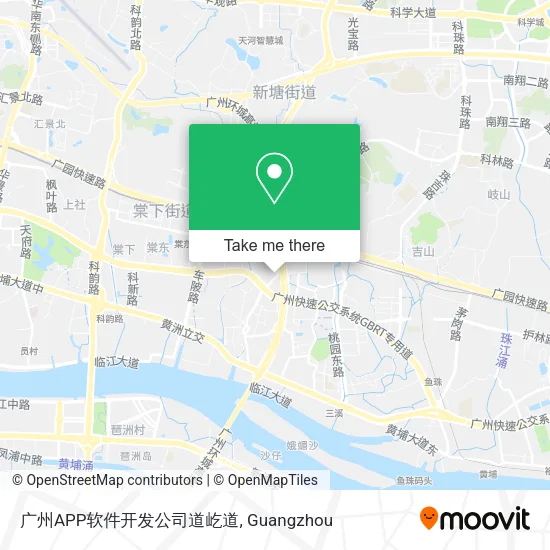 广州APP软件开发公司道屹道 map