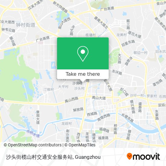 沙头街榄山村交通安全服务站 map