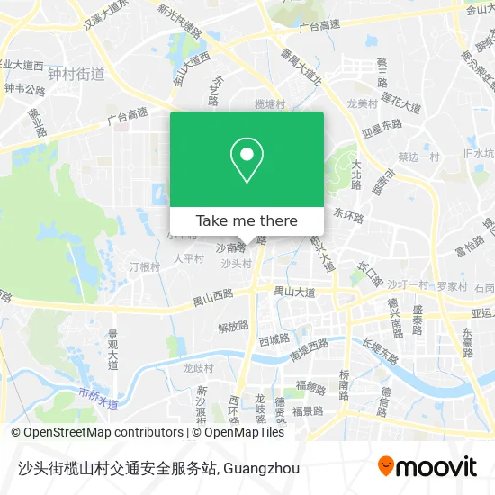 沙头街榄山村交通安全服务站 map