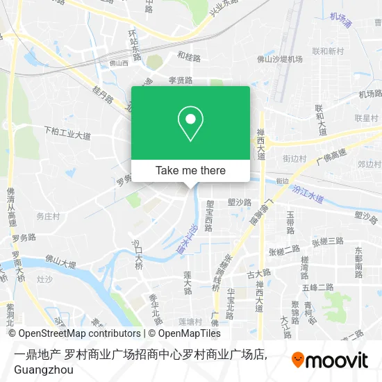 一鼎地产 罗村商业广场招商中心罗村商业广场店 map