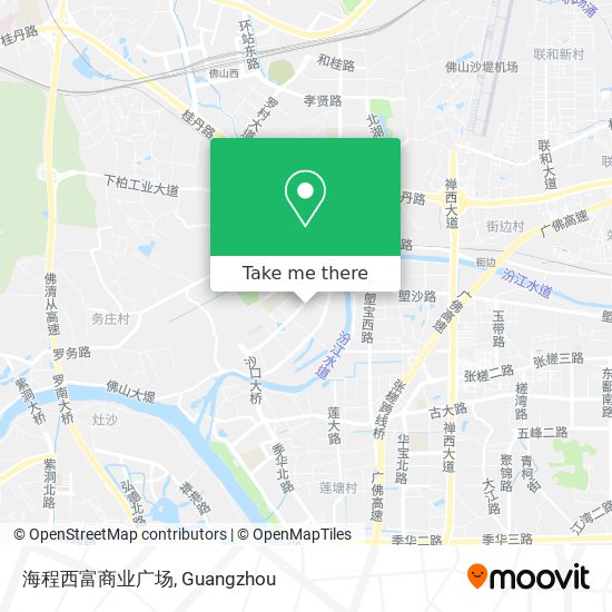 海程西富商业广场 map