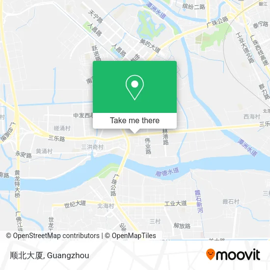 顺北大厦 map