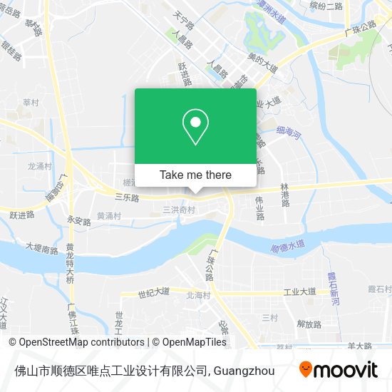 佛山市顺德区唯点工业设计有限公司 map