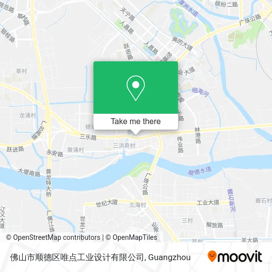 佛山市顺德区唯点工业设计有限公司 map
