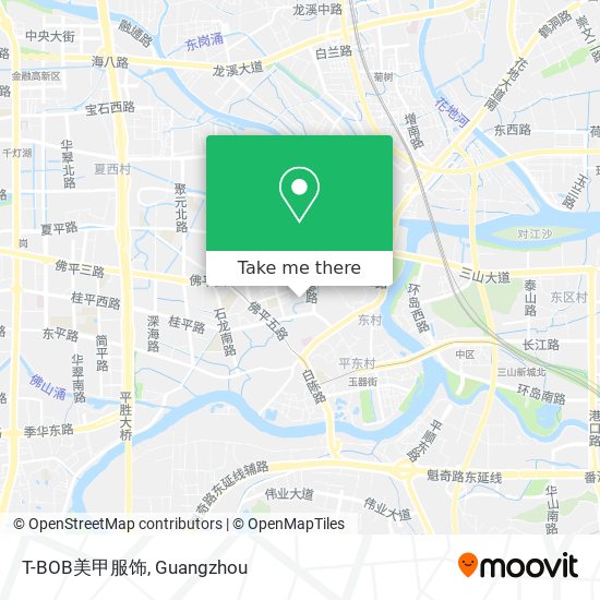 T-BOB美甲服饰 map