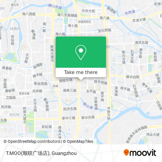 T.MOO(顺联广场店) map