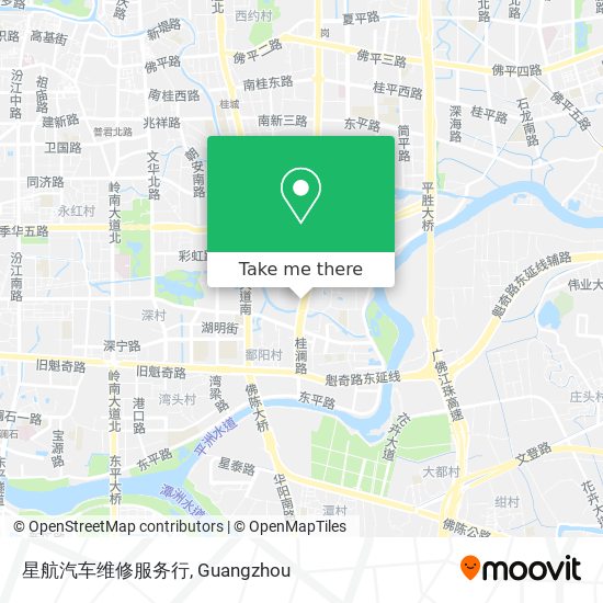 星航汽车维修服务行 map