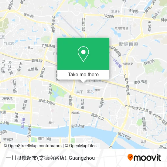 一川眼镜超市(棠德南路店) map