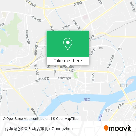 停车场(聚福大酒店东北) map