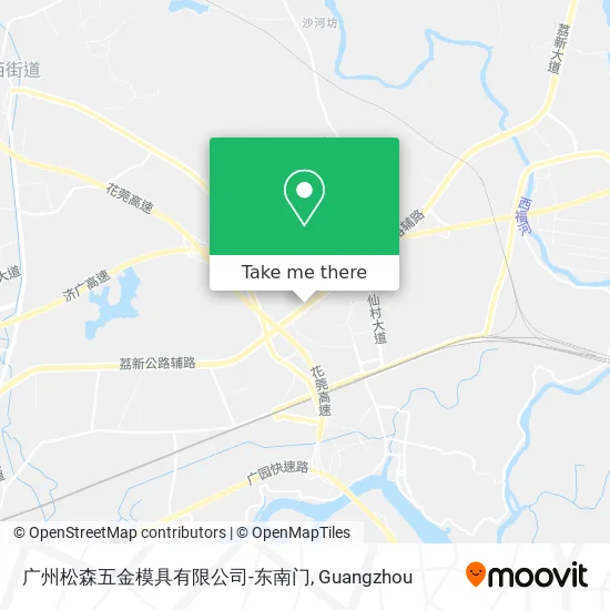 广州松森五金模具有限公司-东南门 map