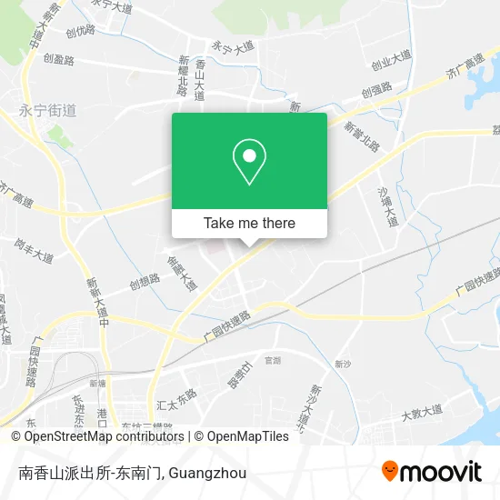 南香山派出所-东南门 map