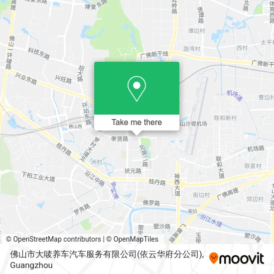 佛山市大唛养车汽车服务有限公司(依云华府分公司) map
