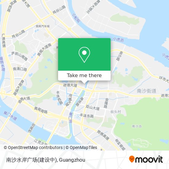 南沙水岸广场(建设中) map
