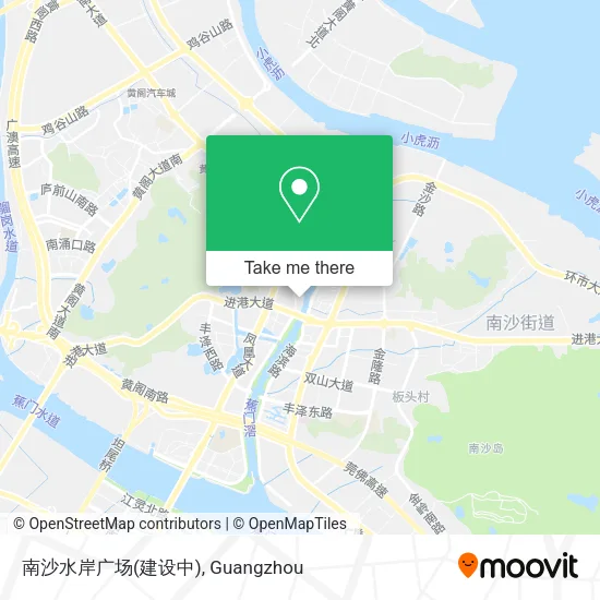 南沙水岸广场(建设中) map
