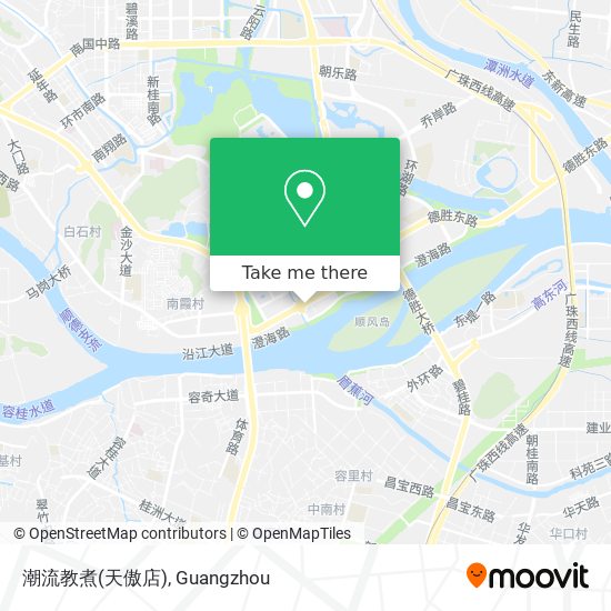 潮流教煮(天傲店) map