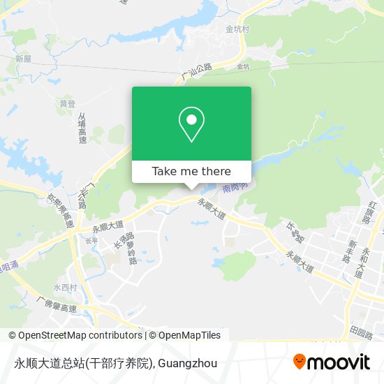 永顺大道总站(干部疗养院) map