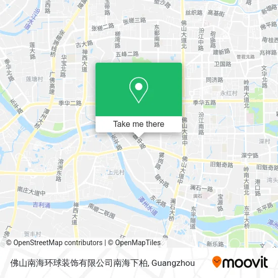 佛山南海环球装饰有限公司南海下柏 map