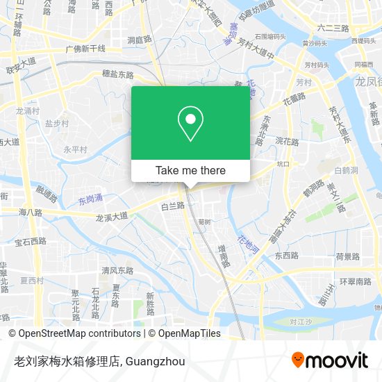 老刘家梅水箱修理店 map