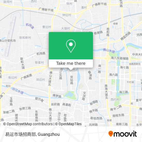 易运市场招商部 map