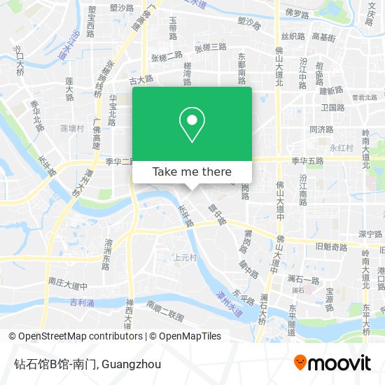 钻石馆B馆-南门 map