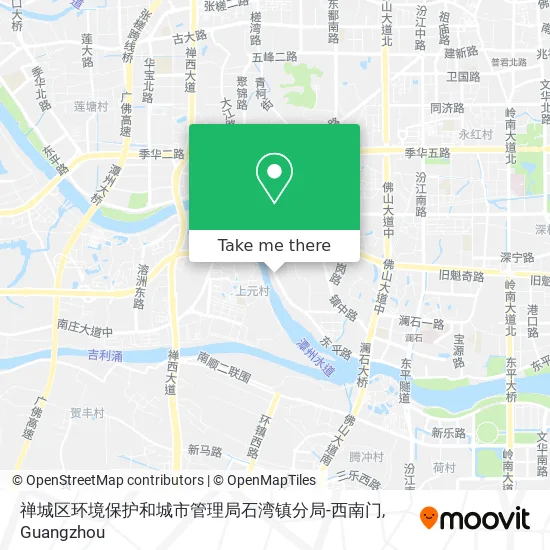 禅城区环境保护和城市管理局石湾镇分局-西南门 map