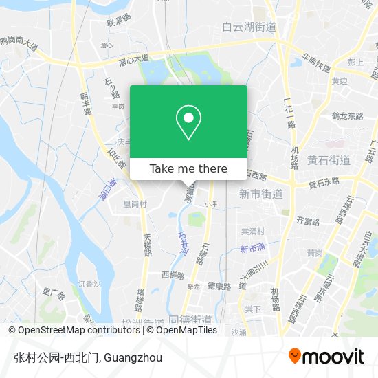 张村公园-西北门 map