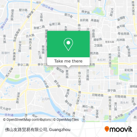 佛山友路贸易有限公司 map