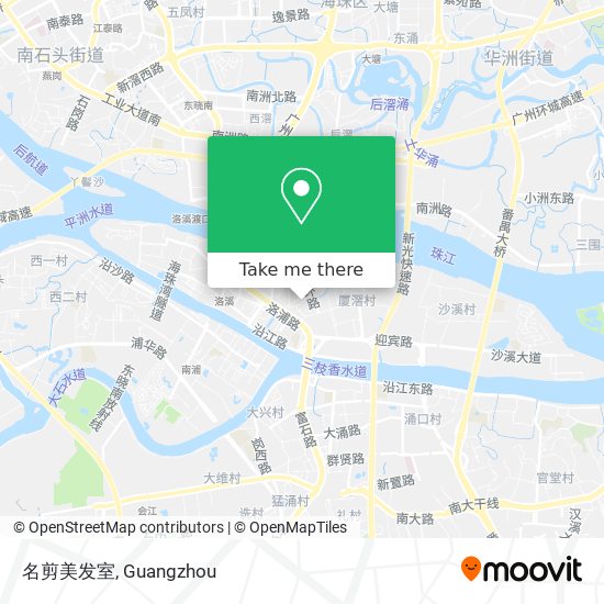 名剪美发室 map
