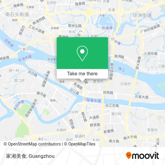 家湘美食 map