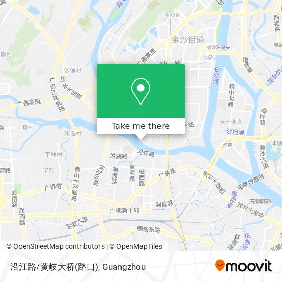 沿江路/黄岐大桥(路口) map