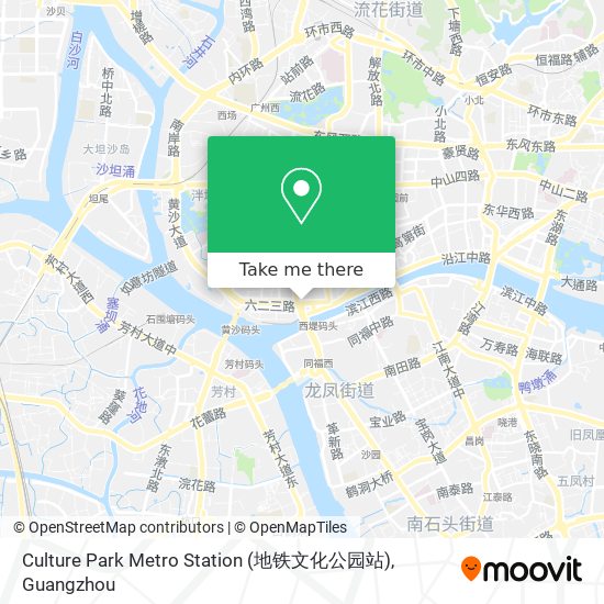 Culture Park Metro Station (地铁文化公园站) map