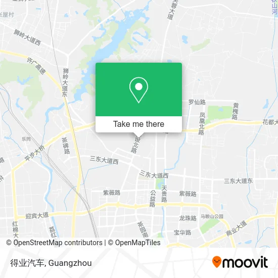 得业汽车 map