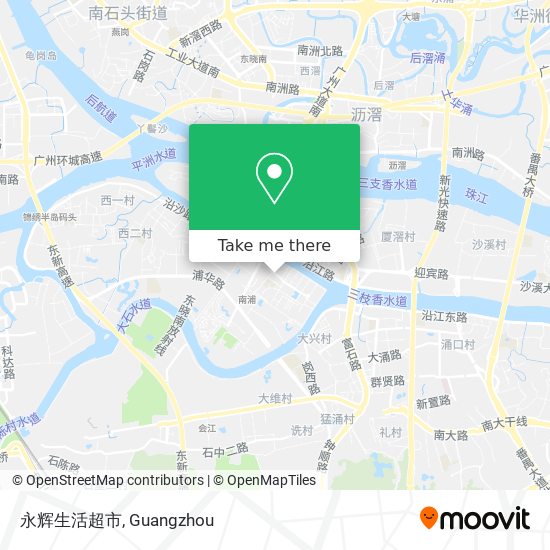 永辉生活超市 map