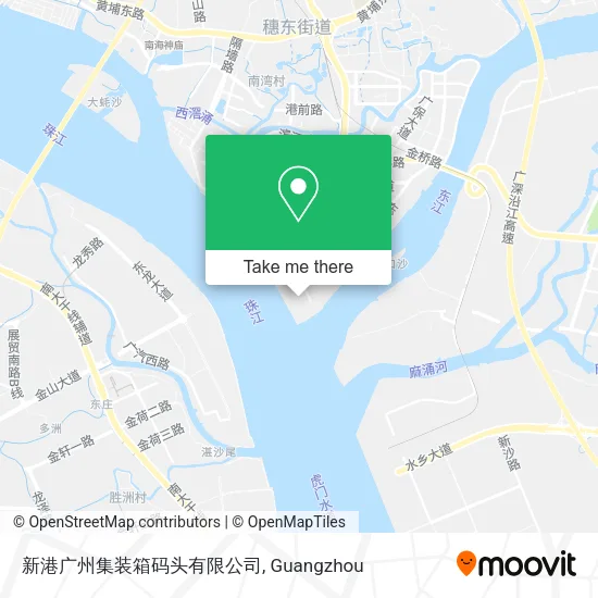 新港广州集装箱码头有限公司 map