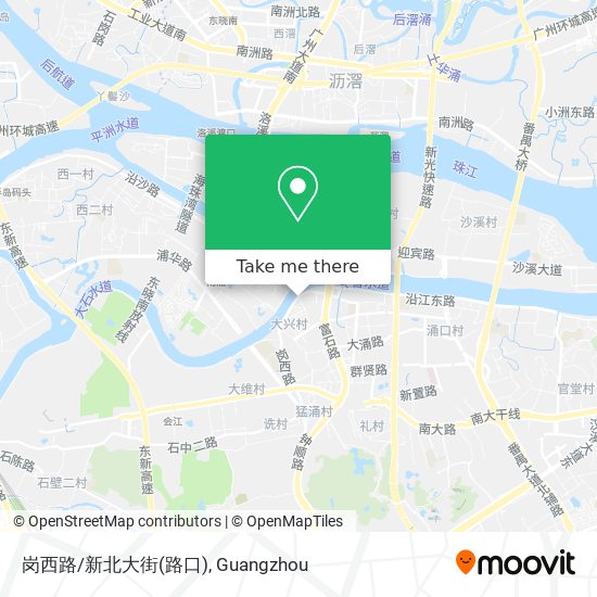 岗西路/新北大街(路口) map