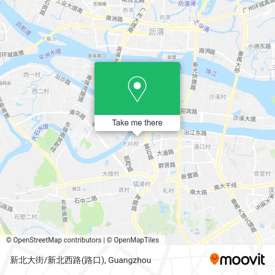新北大街/新北西路(路口) map
