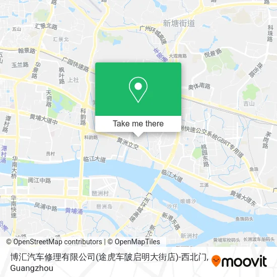 博汇汽车修理有限公司(途虎车陂启明大街店)-西北门 map