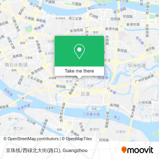 京珠线/西碌北大街(路口) map