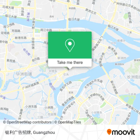 银利广告招牌 map