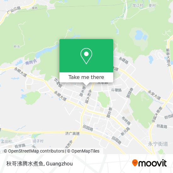 秋哥沸腾水煮鱼 map