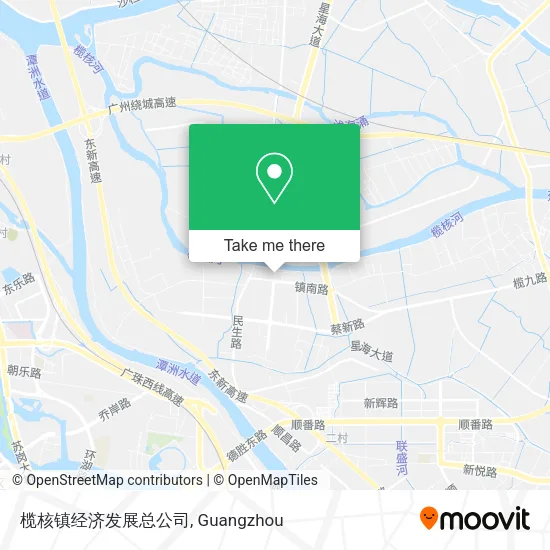 榄核镇经济发展总公司 map