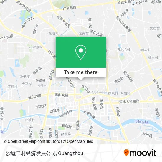 沙墟二村经济发展公司 map