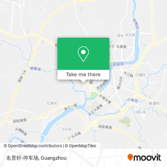 名景轩-停车场 map