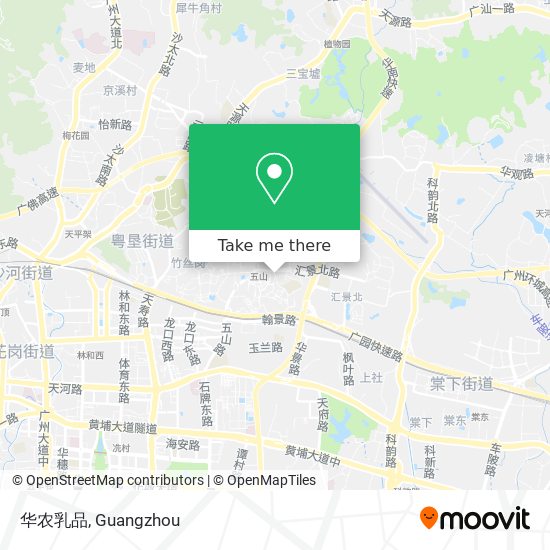 华农乳品 map