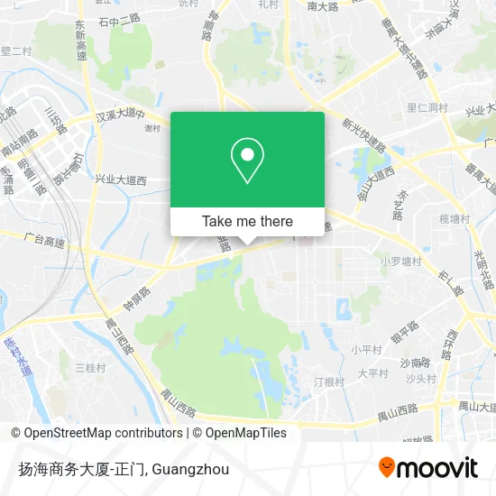 扬海商务大厦-正门 map