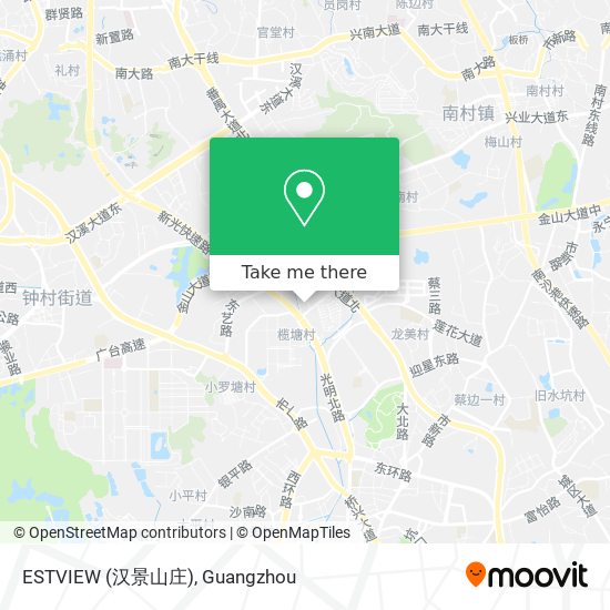 ESTVIEW (汉景山庄) map